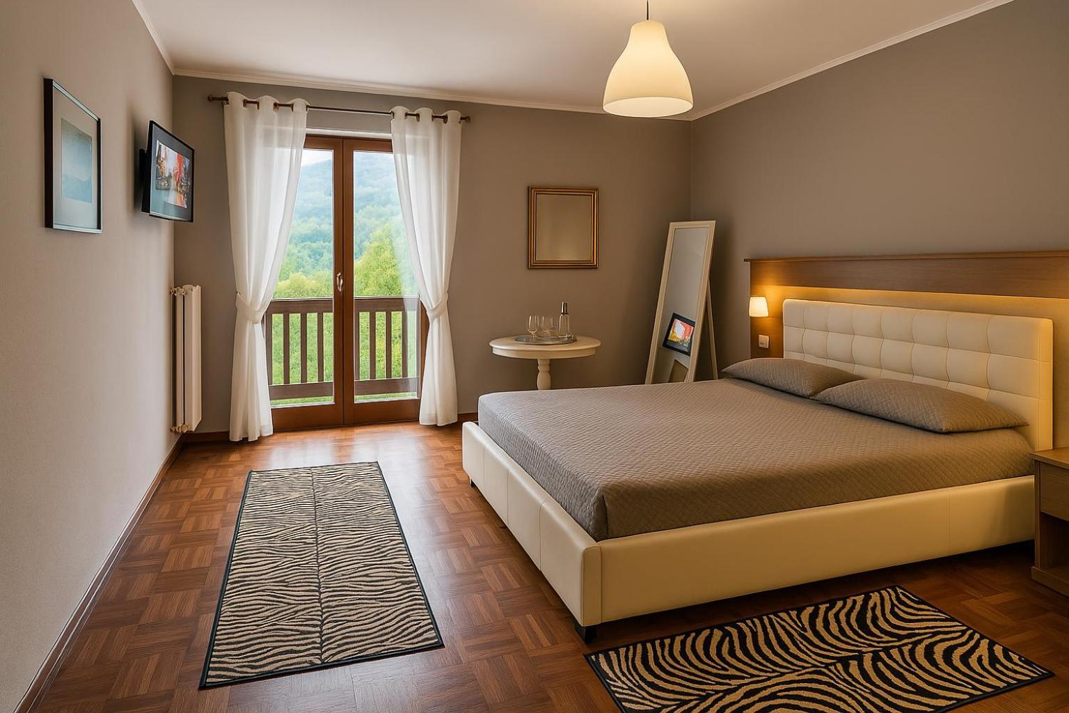 Albergo Locanda Corona Ballino Bagian luar foto