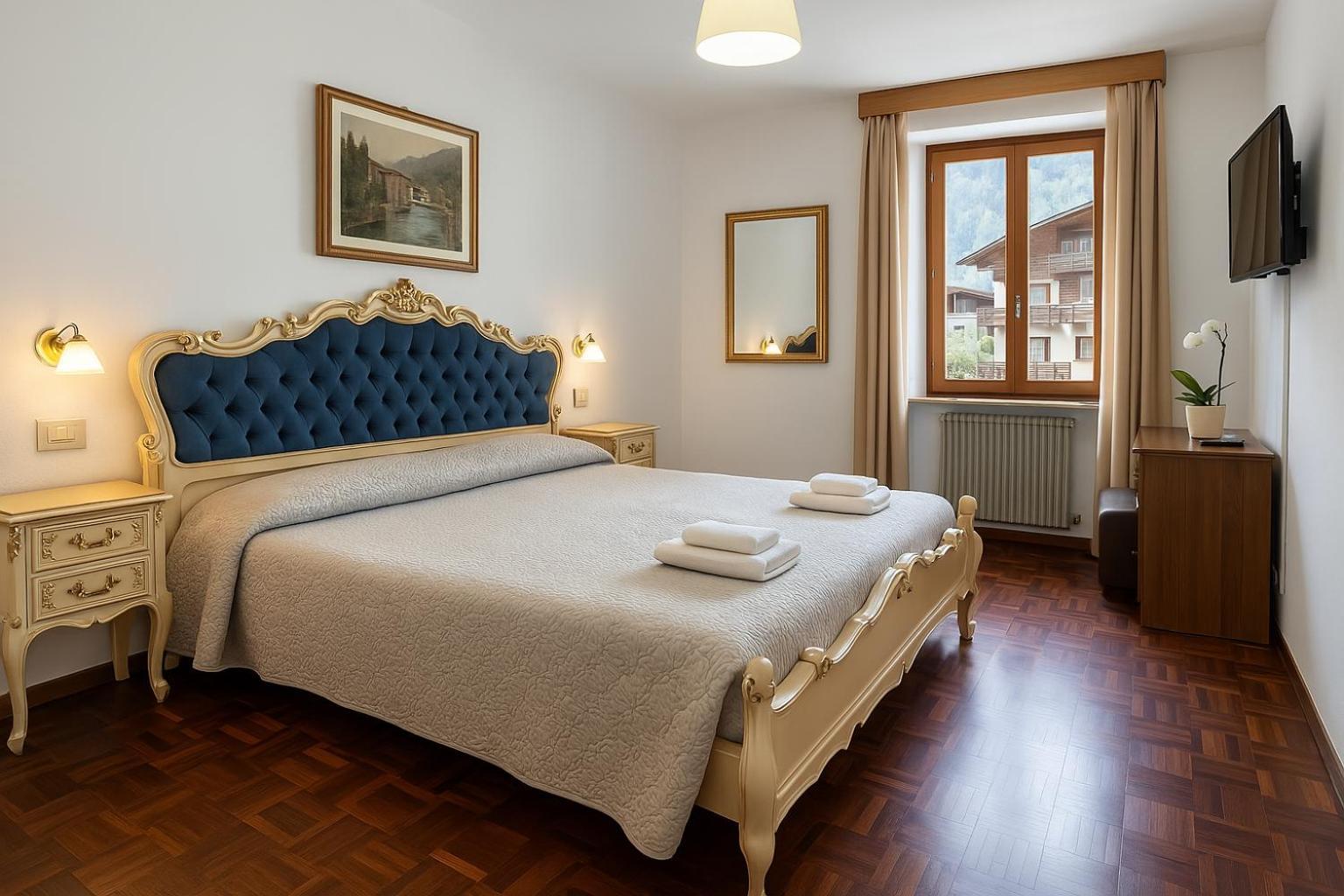 Albergo Locanda Corona Ballino Bagian luar foto