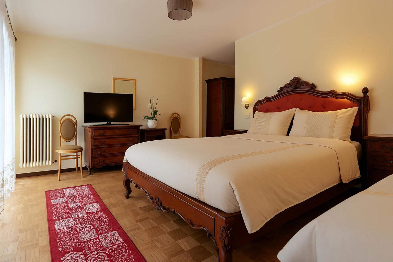 Albergo Locanda Corona Ballino Bagian luar foto