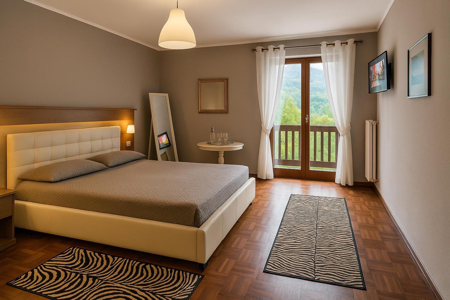 Albergo Locanda Corona Ballino Bagian luar foto